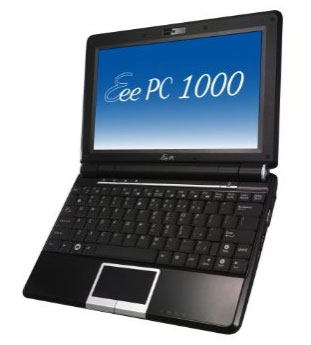 Asus Eee PC 1000 to launch in the Philippines