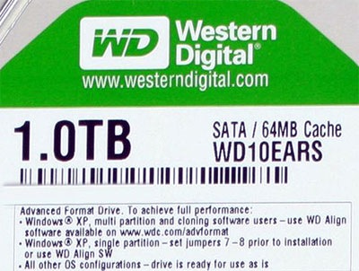 Advance Format Drive