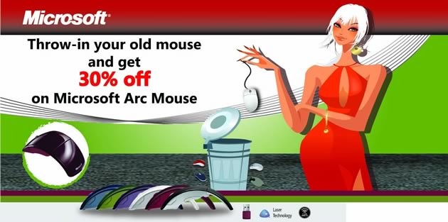 microsoft arc mouse promo