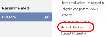 places privacy