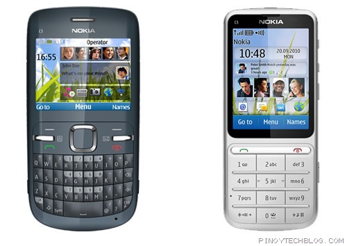 Nokia C3 vs Nokia C3-01