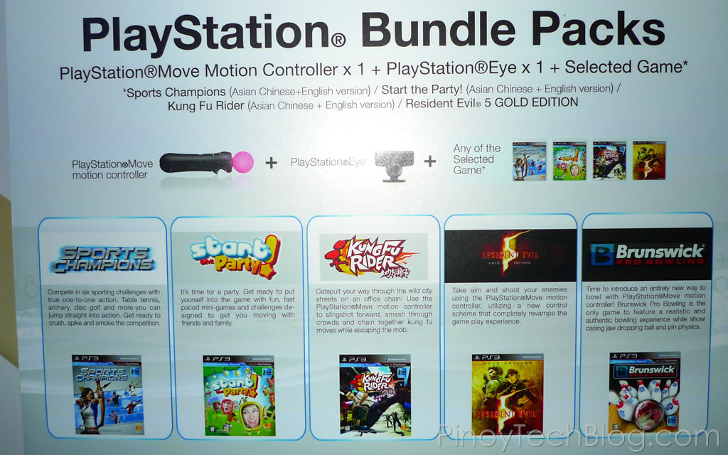 PlayStation Move Bundle Packs