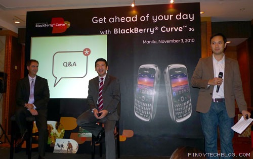 BlackBerry Curve 3G Launch