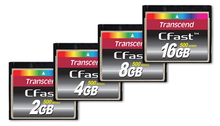 Transcend CFast cards