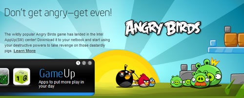 angry birds intel appup