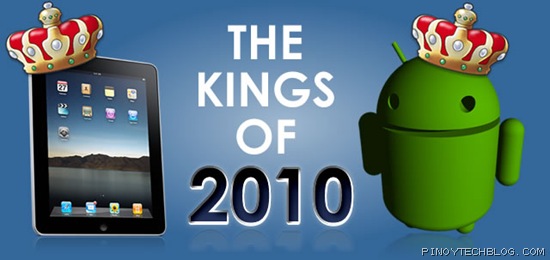 iPad and Android, kings of 2010