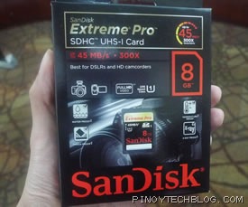 SanDisk Extreme Pro SDHC UHS-I Card