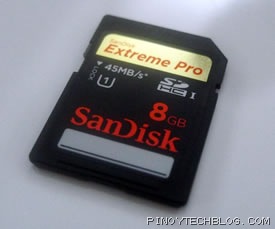 SanDisk Extreme Pro SDHC UHS-I Card