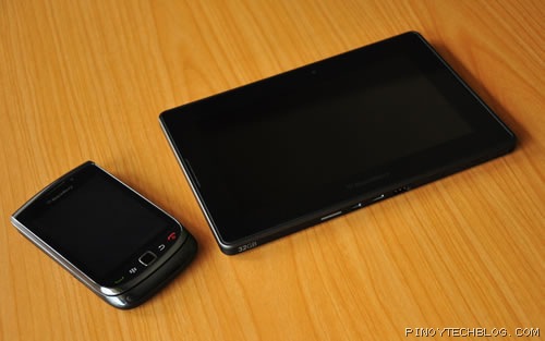 BlackBerry Torch and BlackBerry PlayBook