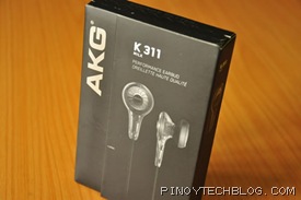 AKG K311 packaging