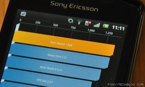 Sony Ericsson Xperia Play Quadrant