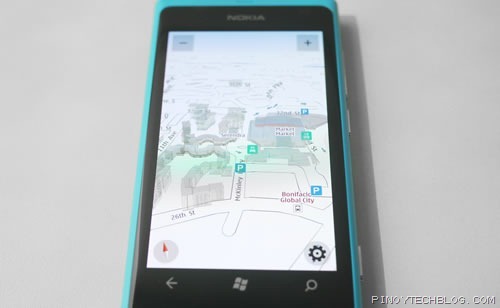 Nokia Lumia 800 Maps