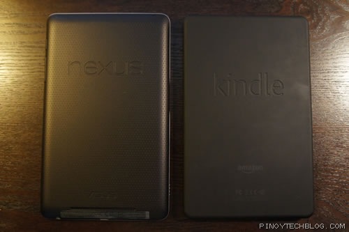 Google Nexus 7 and Kindle Fire