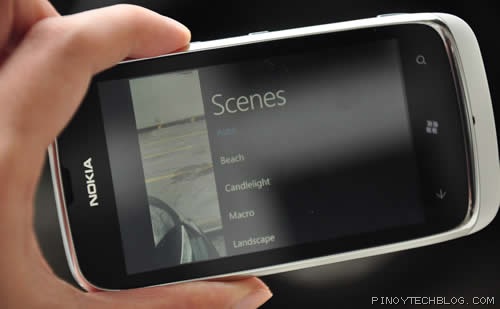 Nokia Lumia 610 camera
