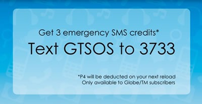 globe emergency sms