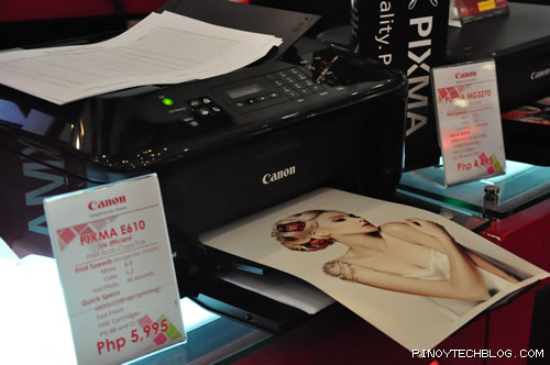 Ink Efficient E610: Print. Scan. Copy. Fax. - Php5,995