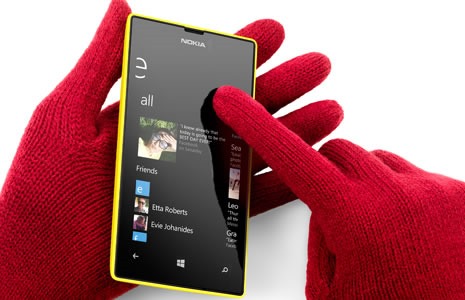 Nokia Lumia 520 super sensitive touch