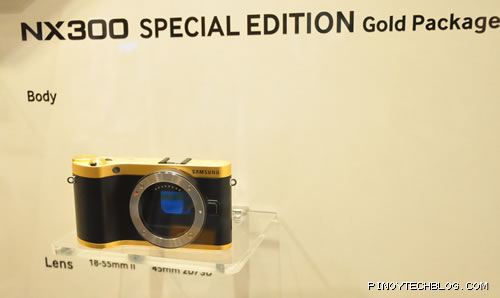 Samsung NX300 Gold