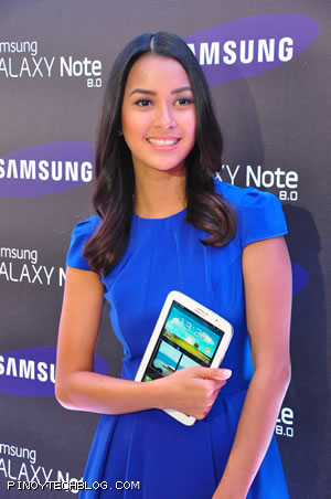 Popular multi-media personality Bianca Gonzales is Samsung Galaxy Note 8's brand ambassador