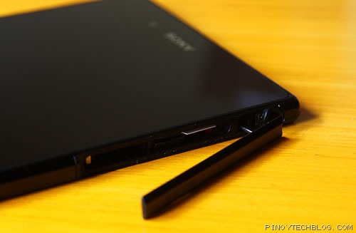 Sony Xperia Z Ultra sim slot