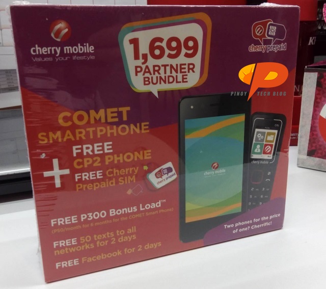 Cherry Mobile Prepaid Bundle Comet CP2 Cherry SIM 