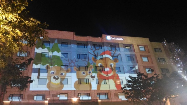 Epson Spectacular Christmas Celebration 3D Projection Mapping Show (2)
