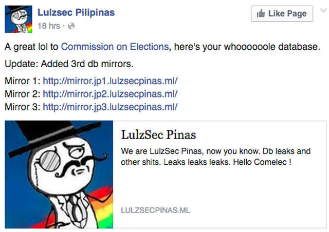 Lulzsec Pilipinas