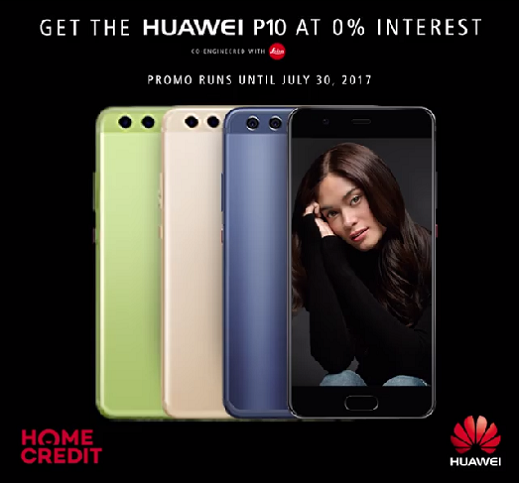 Get The Huawei P10 at 0% Interest