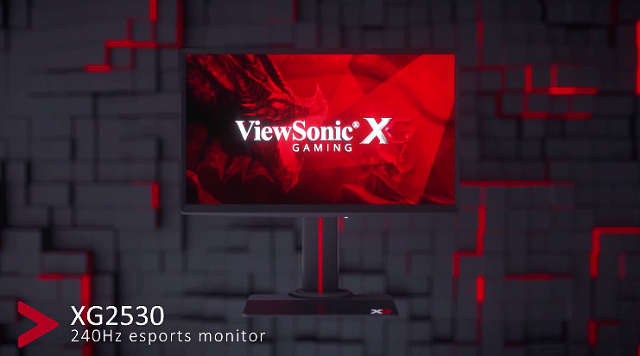 The ViewSonic XG2530