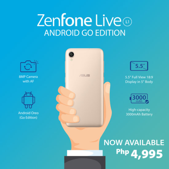 ASUS ZenFone Live L1 Android Go