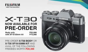 Fujifilm X-T30 pre-order
