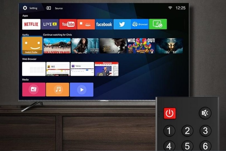 Coocaa 40-inch Netflix-ready smart TV sale on Lazada