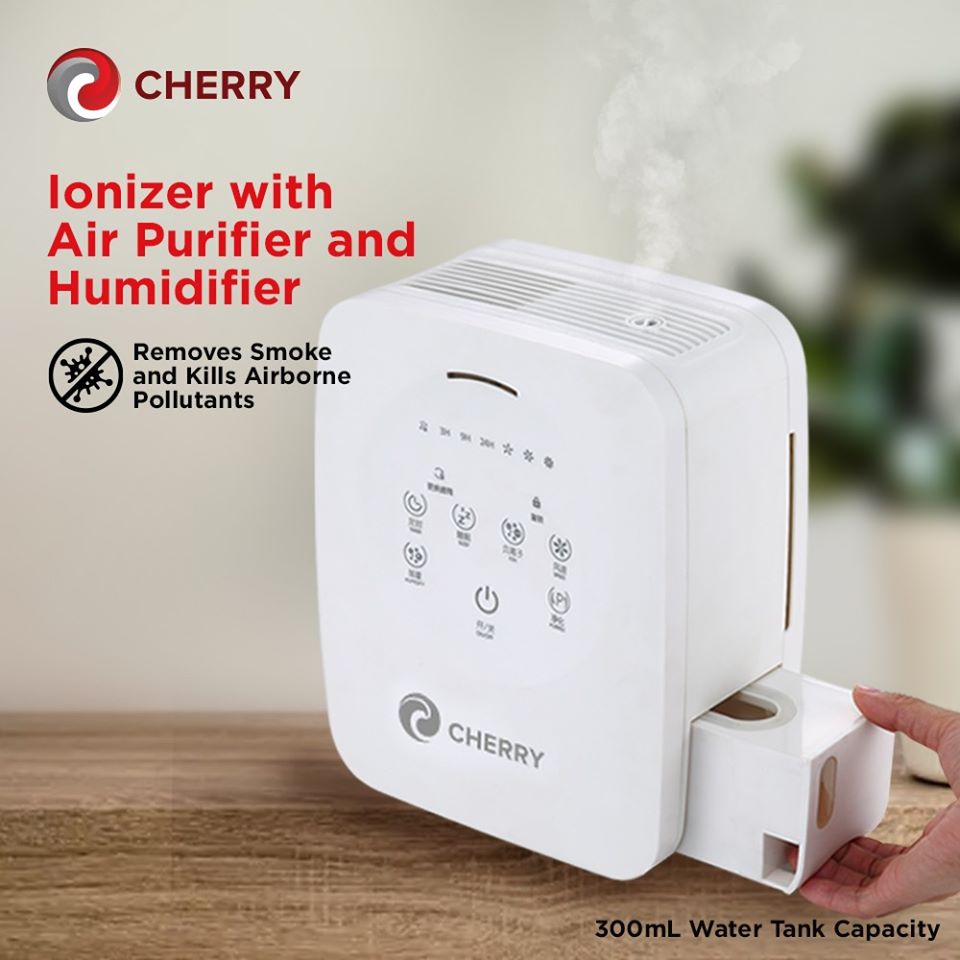 Cherry Ionizer with Air Purifier and Humidifier