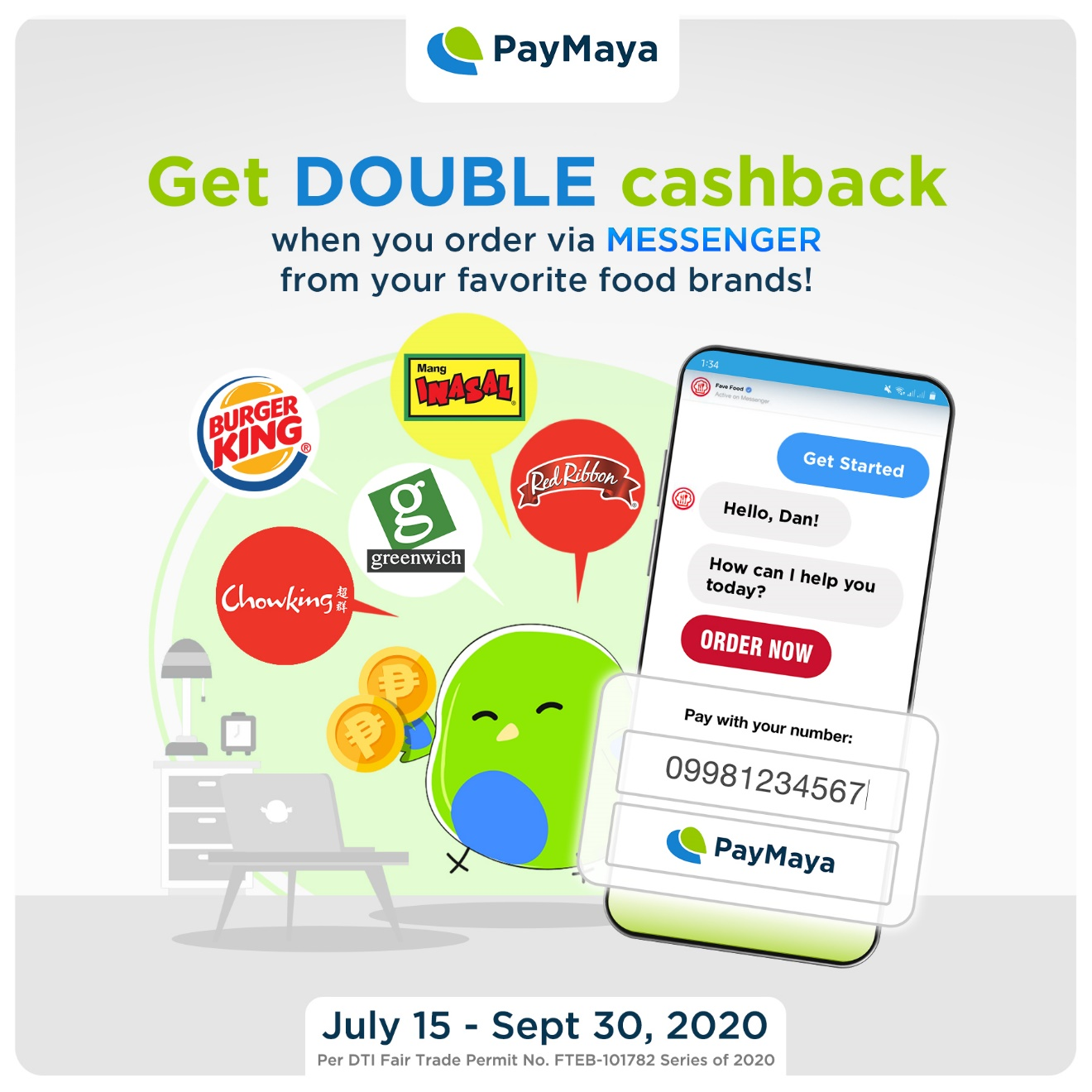 PayMaya Double Cashback
