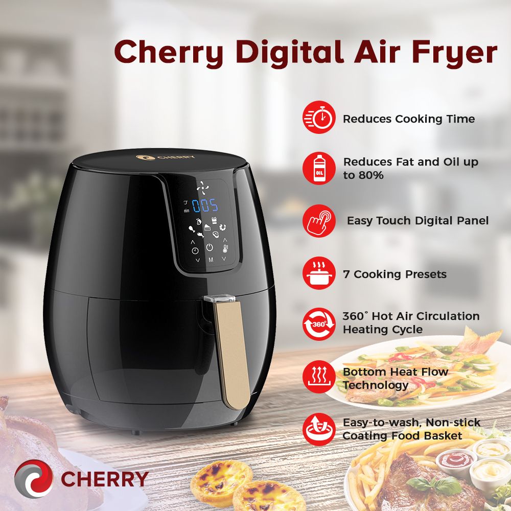 Cherry Home Digital Fryer